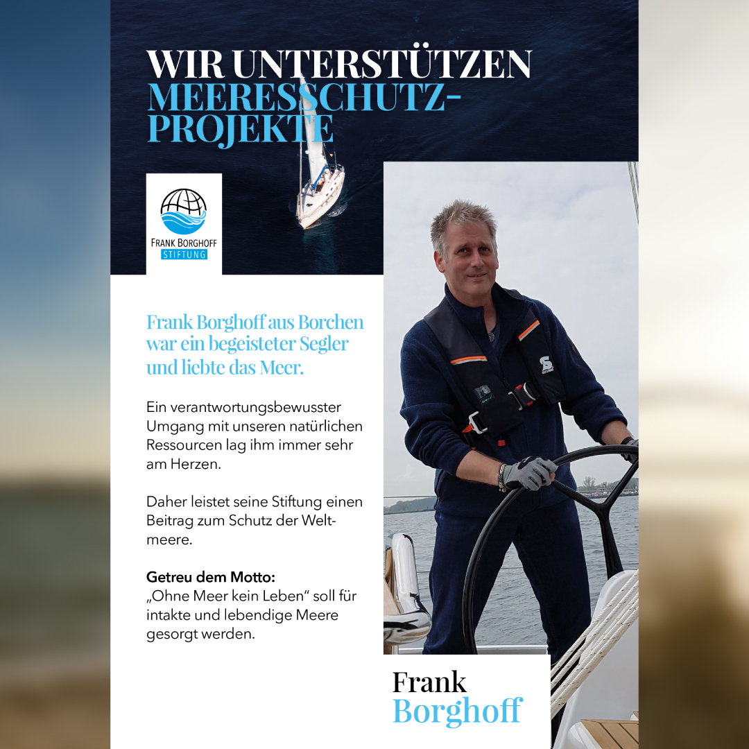 Frank Borghoff-Stiftung Flyer